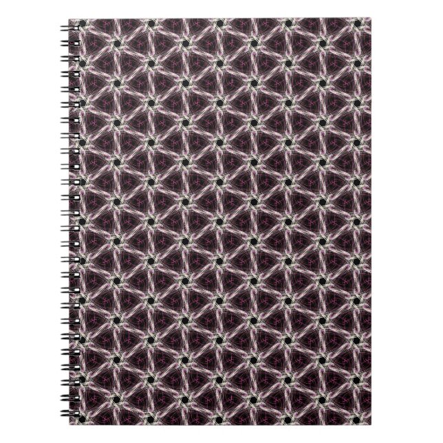 Caderno Espiral Notebook Quilt Spiral Tessellated (Frente)