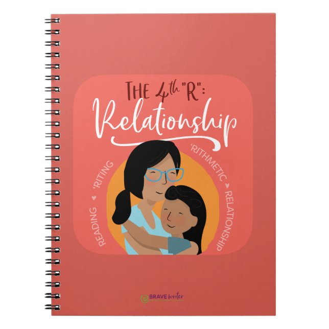 Caderno Espiral Notebook "R" 4 - Versão 1 (Frente)