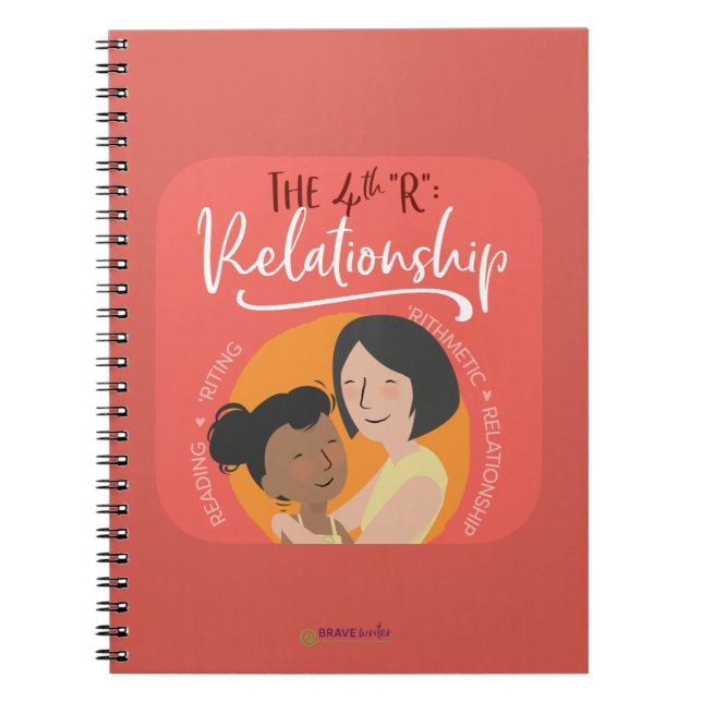 Caderno Espiral Notebook "R" 4 - Versão 3 (Frente)
