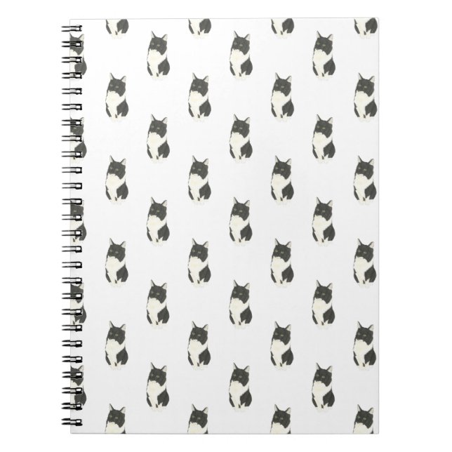 Caderno Espiral Notebook Ragamuffin Tuxedo (Frente)