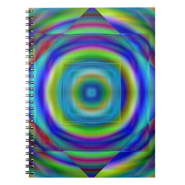 Caderno Espiral Notebook Rainbow (Frente)