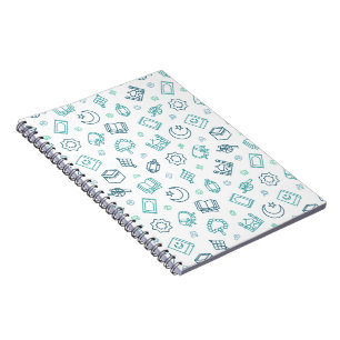 Caderno Espiral Notebook Ramadan Doodles