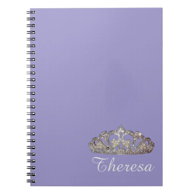 Caderno Espiral Notebook Real Coroa (Frente)