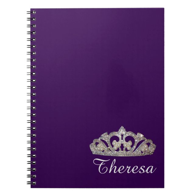 Caderno Espiral Notebook Real Coroa (Frente)