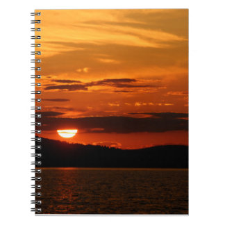 Caderno Espiral Notebook Red Sunset