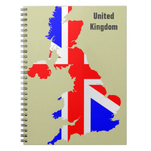 Caderno Espiral Notebook Reino Unido