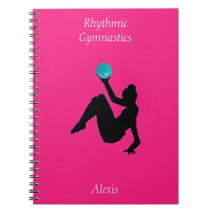 Caderno Espiral Notebook Ritmical Gymnastics Ball Routine