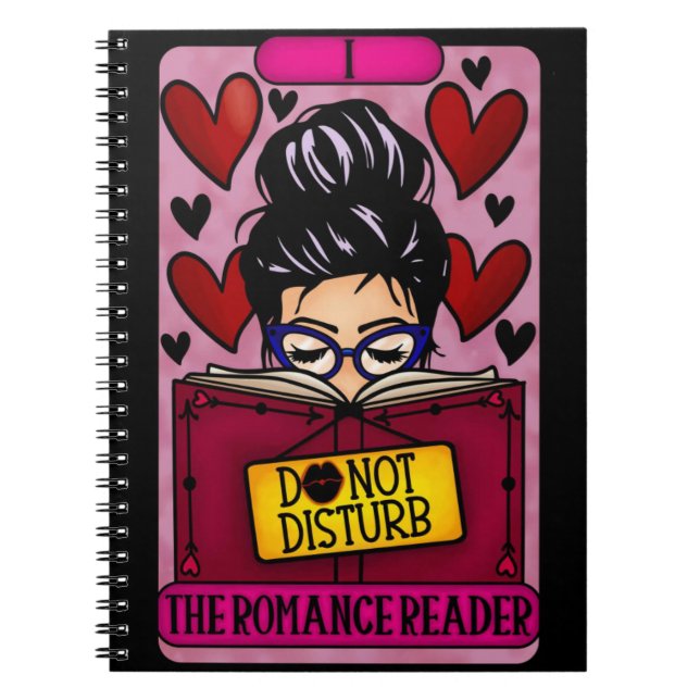 Caderno Espiral Notebook Romance Reader Tarot (Frente)