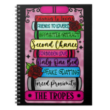 Notebook Romance Tropes Tarot