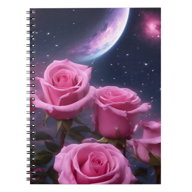 CADERNO ESPIRAL NOTEBOOK ROSA (Frente)