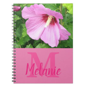 Caderno Espiral Notebook Rosa Bonito De Sharon Photo Monogram