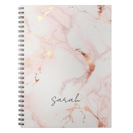 Caderno Espiral Notebook rosa claro