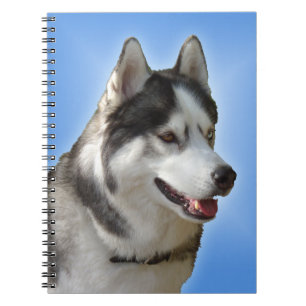Caderno Espiral Notebook Rouco Siberian Husky Gifts & Books