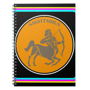 Caderno Espiral Notebook Sagittarius