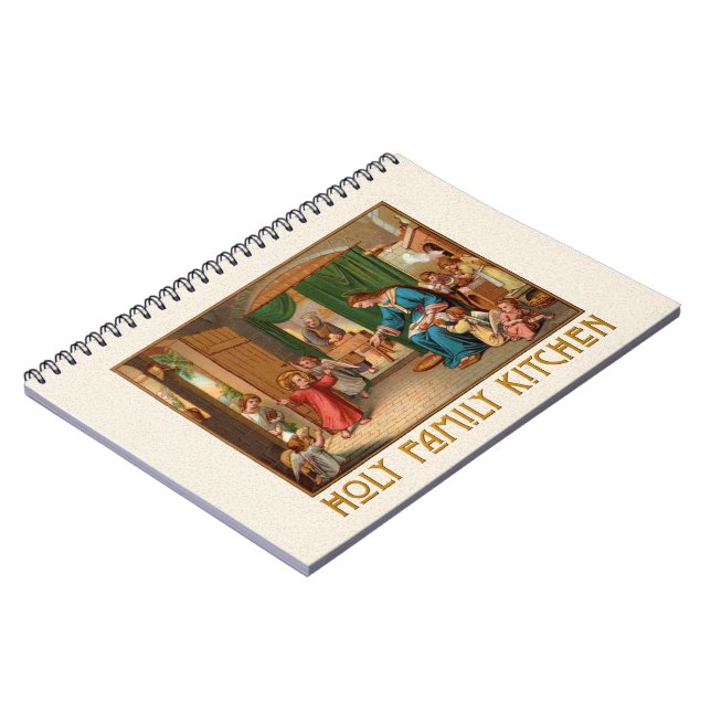 Caderno Espiral Notebook Sagrado Family Kitchen Spiral (Left Side)