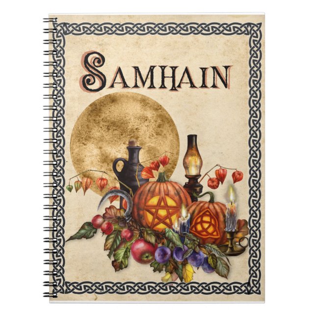 Caderno Espiral Notebook SAMHAIN SABBAT (Frente)