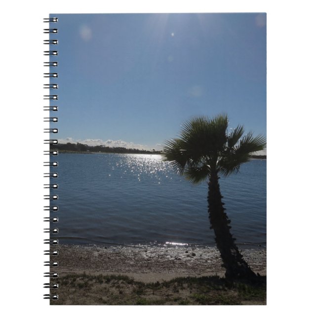Caderno Espiral Notebook San Diego Palm Tree Spiral (Frente)