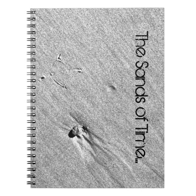 Caderno Espiral Notebook Sands of Time (Frente)