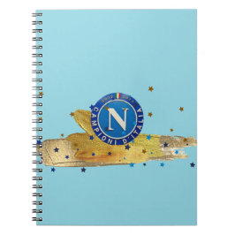 Caderno Espiral Notebook Scudetto Napoli Spiral