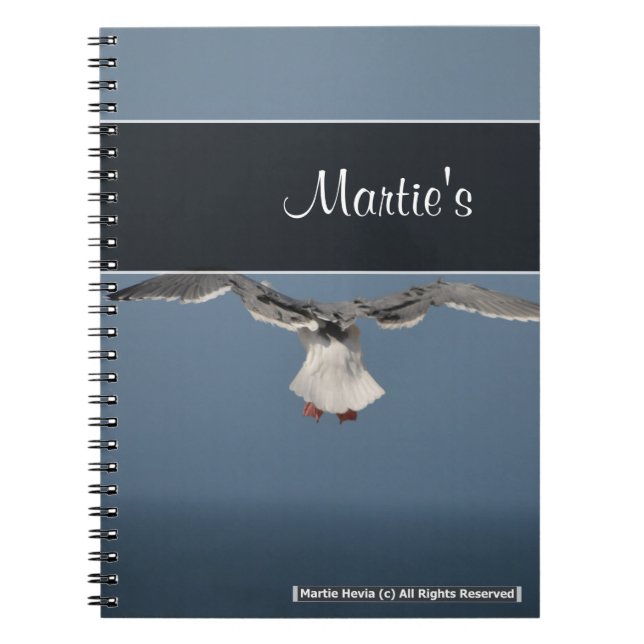 Caderno Espiral Notebook Seagull deixa (Frente)
