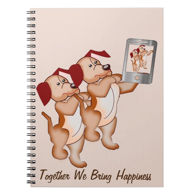 Caderno Espiral Notebook Selfie Buddies (Frente)