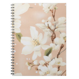 Caderno Espiral Notebook Serene Blossom