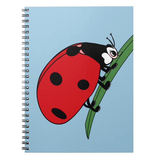 Caderno Espiral Notebook Sesty Ladybug (Frente)