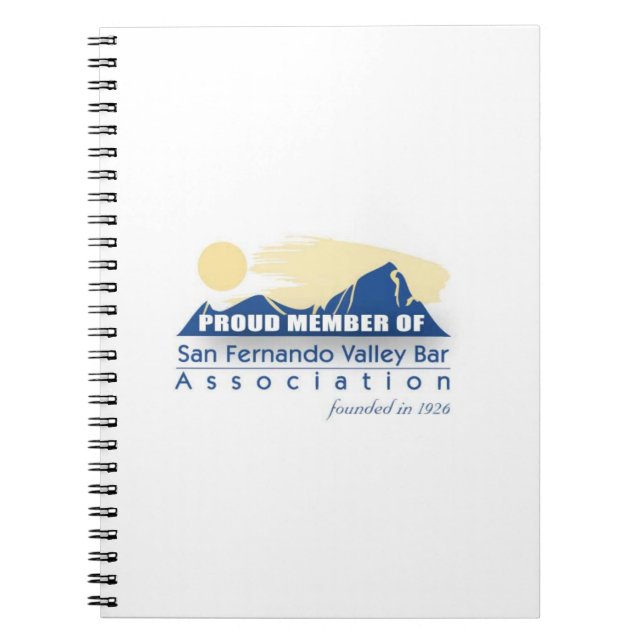 Caderno Espiral Notebook SFVBA (Frente)