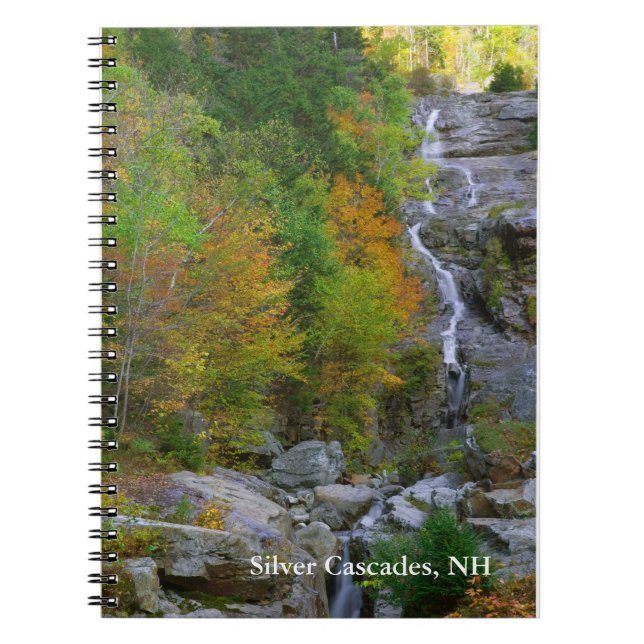 Caderno Espiral Notebook Silver Cascades, NH Spiral (Frente)
