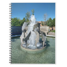 Notebook Simot Square Fountain Photo Spiral