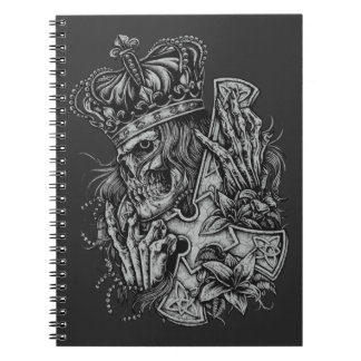 Caderno Espiral Notebook Skull KingSpiral Photo