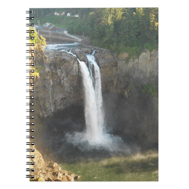 Caderno Espiral Notebook Snoqualmie Falls (Frente)