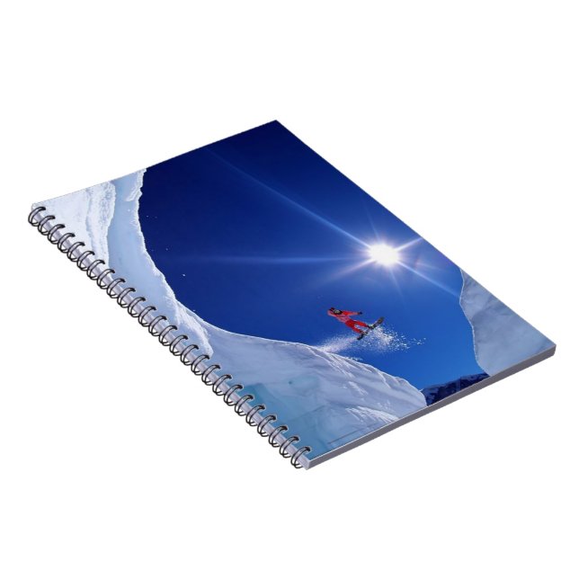Caderno Espiral Notebook-Snowboarder (Lado Direito)