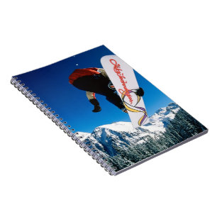 Caderno Espiral Notebook-Snowboarder