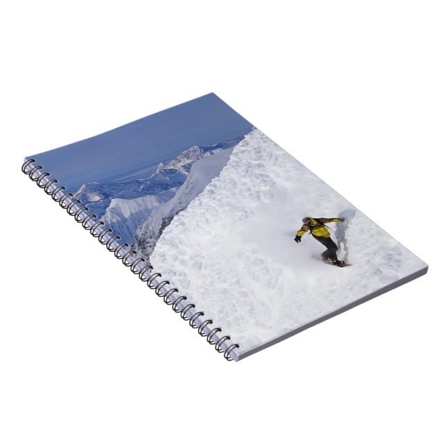 Caderno Espiral Notebook-Snowboarder (Lado Direito)