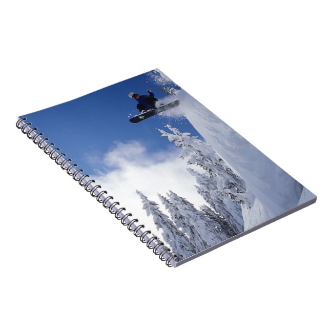 Caderno Espiral Notebook-Snowboarder (Lado Direito)