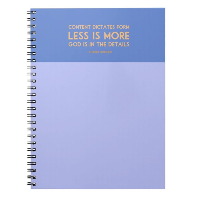Caderno Espiral Notebook Sondheim | Roxo (Frente)