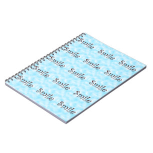 Caderno Espiral Notebook sorridente