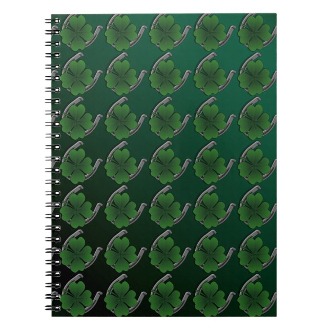 Caderno Espiral Notebook Sortudo Bons Diários (Frente)