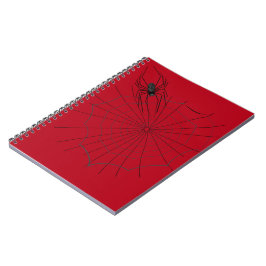 Caderno Espiral Notebook Spider Halloween