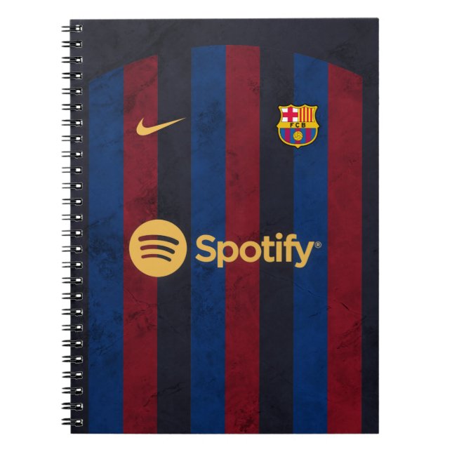 Caderno Espiral Notebook Spiral Barcelona (Frente)