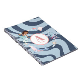 Caderno Espiral Notebook Spiral de Nome da Sereia