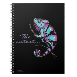 Caderno Espiral Notebook Spiral Foto com um design chameleon bonit