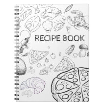 Notebook Spiral RECIPE