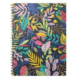 Caderno Espiral Notebook Spring Flowers