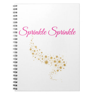 Caderno Espiral Notebook Sprinkle