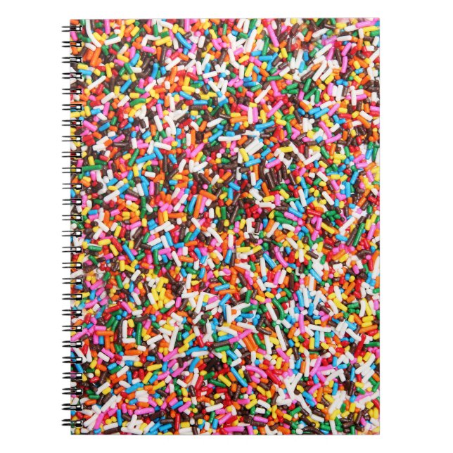Caderno Espiral Notebook Sprinkles (Frente)