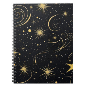 Caderno Espiral Notebook Starry Night