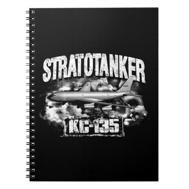 Caderno Espiral Notebook Stratotanker KC- 135 (Frente)