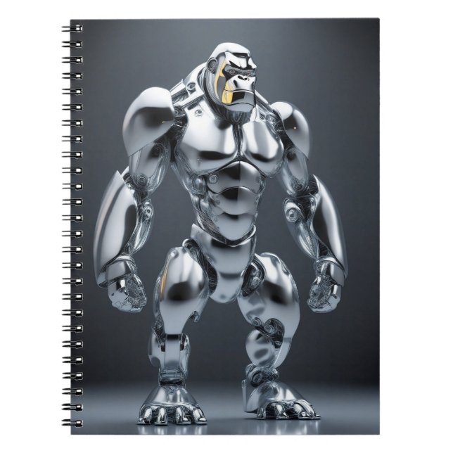 Caderno Espiral Notebook Strong As Steel Ape (Frente)
